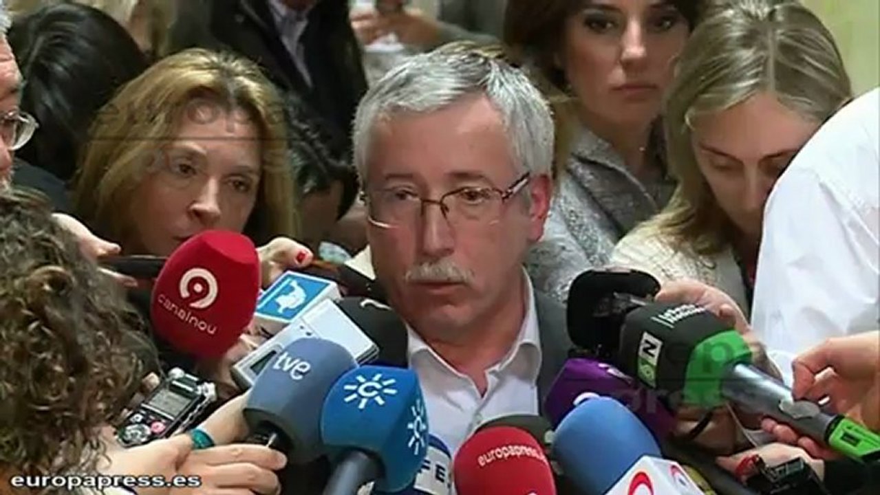 Rubalcaba apoya propuestas de los sindicatos