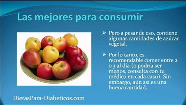 Frutas y Verduras para Diabeticos, aprende a aprovecharlas.