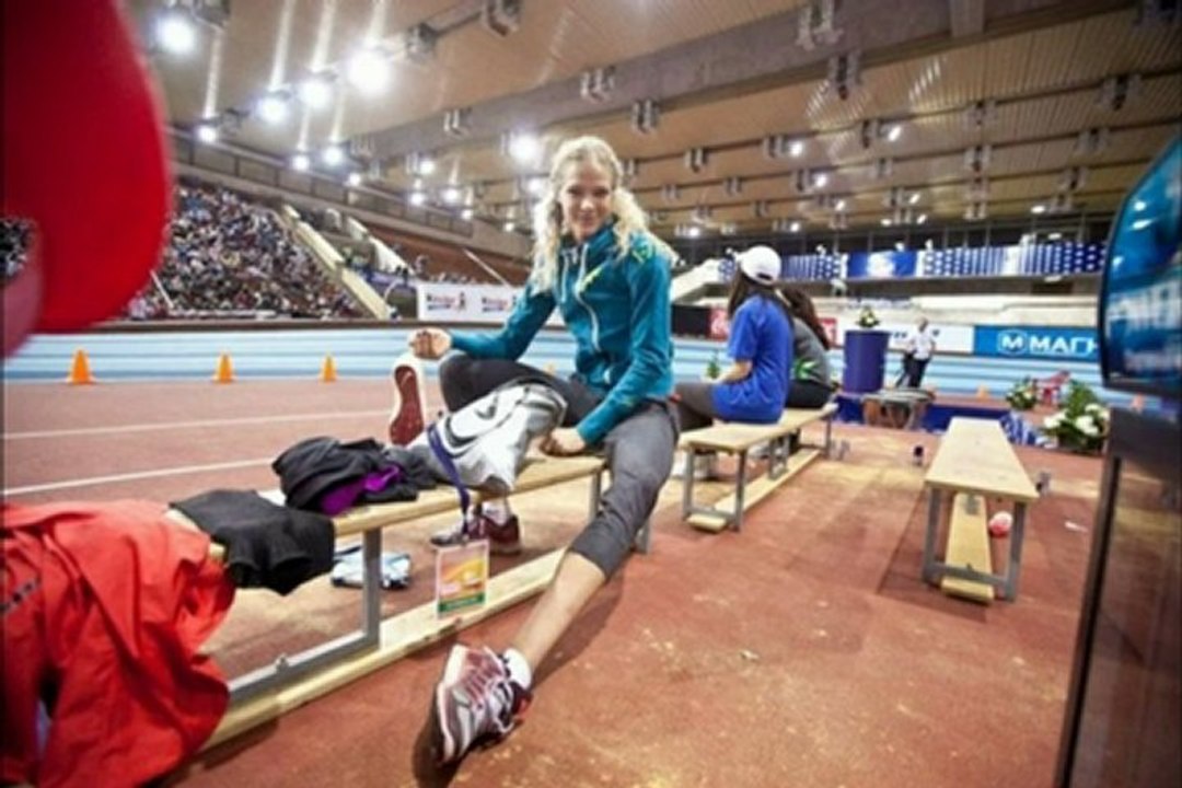 Darya Klishina Дарья Клишина 2012 2  Russian Winter Feb 5th Part 1