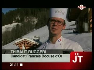 Thibaut Ruggeri rencontre les chefs de Savoie à Megève