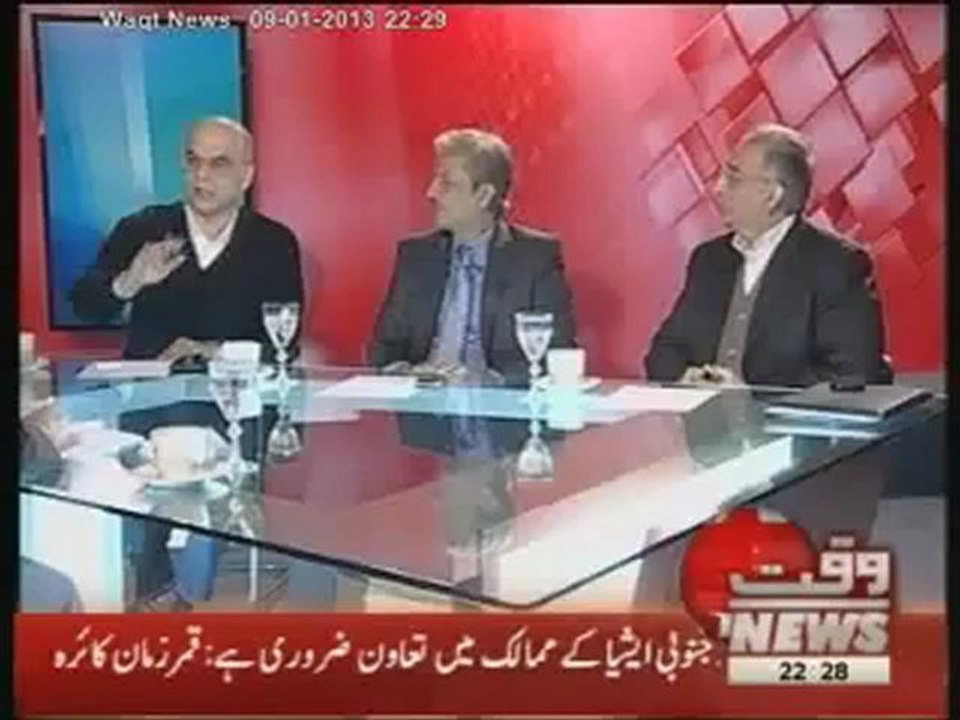 Tonight With Moeed Pirzada (Doctor Tahir Ul Qadri Challenge:How Far Things Have Reached?) 09 January 2013