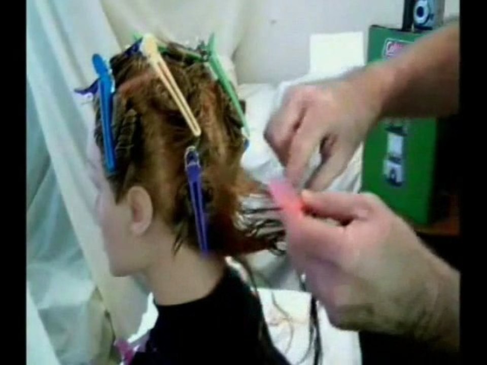 Perm 297 Amer. salon white rod single halo