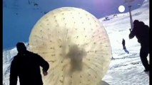 Russian killed as 'zorb' plunges off Caucasus mountain
