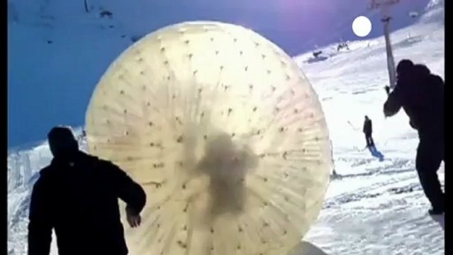 Russian killed as 'zorb' plunges off Caucasus mountain