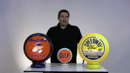 Gas Pump Heaven Mini Globes
