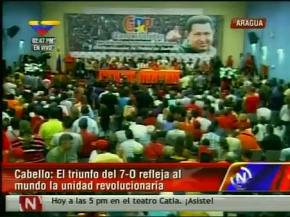 Diosdado Cabello pide a Conatel abrir procedimiento adminstrativo contra Globovisión