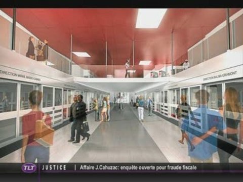 Des travaux à la station de métro Jean Jaurès (Toulouse)