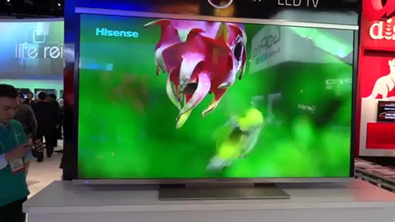 Amazing See-Through LED Display for Transparent 3D (CES 2013) - Unbox Therapy