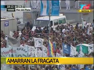 Pronto.com.ar Llega la Fragat Libertad a Mar del Plata 1