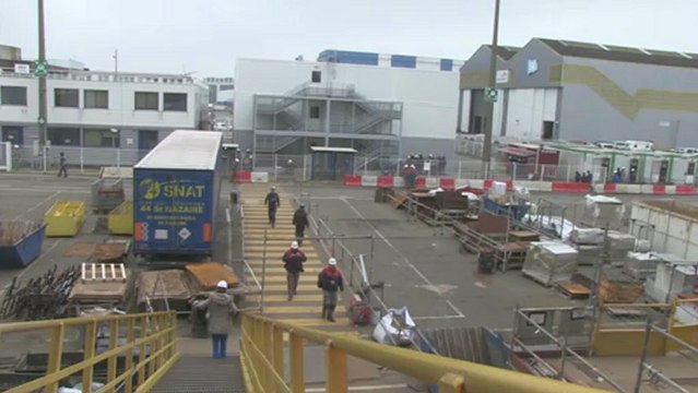 Paquebot géant à Saint-Nazaire : les sous-traitants reprendront le boulot mais restent prudents