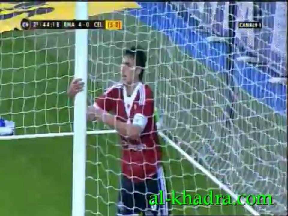 REAL 4- 0 CELTA (Ronaldo epoustouflant:Rendez moi mon ballon d´or)