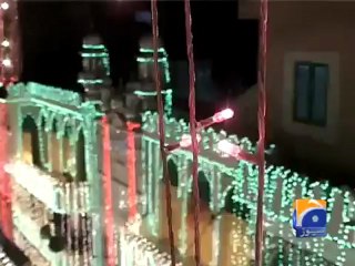Geo Report- Eid Milad Un Nabi in Lahore- 04 Feb 2012.mp4
