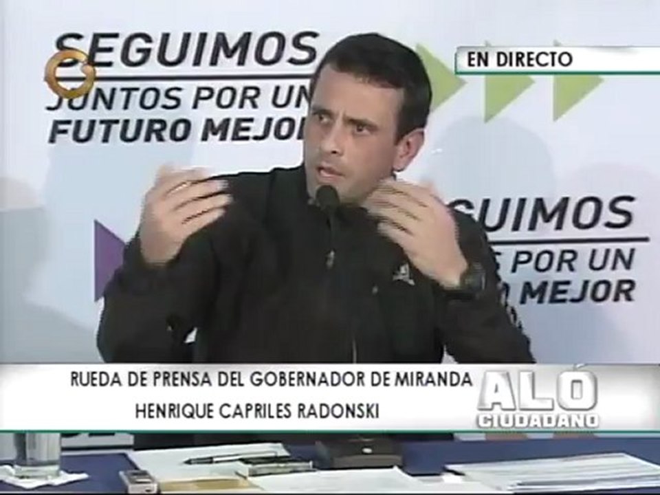Capriles Radonski: Tribunal tomó una decisión para resolver un problema del Gobierno