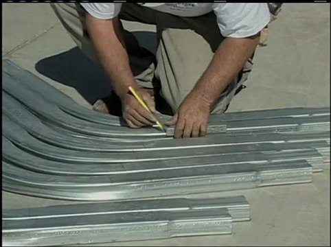 Metal Building Installation Series Step 2 - Eave or Corner Brackets