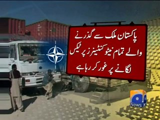 Geo Report- Pak-Afghan Border Closed- 05 Jan 2012.mp4