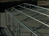 Metal Building Installation Series Step 5 - Hat Channel Spacing
