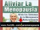 Como aliviar los sintomas de la menopausia | Como eliminar la menopausia
