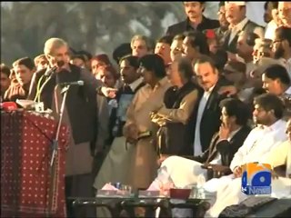 Geo Report-Qureshi joins PTI-27 Nov 2011.mp4