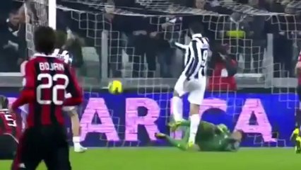 HD _ Juventus 2-1 AC Milan - All Goals & Highlights 09.01.2013