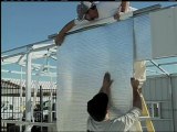 Metal Building Installation Series Step 14 - Radiant Barrier Insulation
