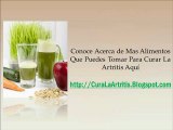 Alimentos Para Eliminar La Artritis - Alivio Natural Dolores Artritis