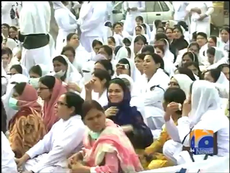 Geo report-Nurses protest-24 Nov 2011.mp4