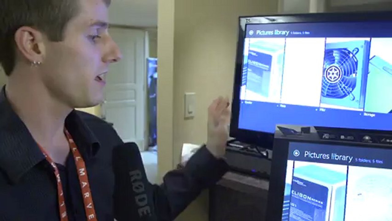 Silverstone Cases Showcase with DUSTPROOF Computer Case Linus Tech Tips CES 2013