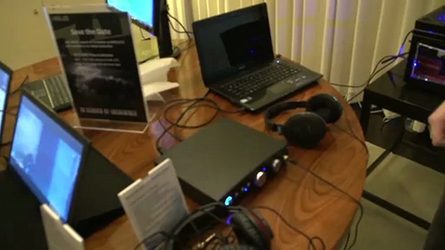 ASUS Orion Headset & Essence One Muses Edition Amp & DAC - Linus Tech Tips CES 2013