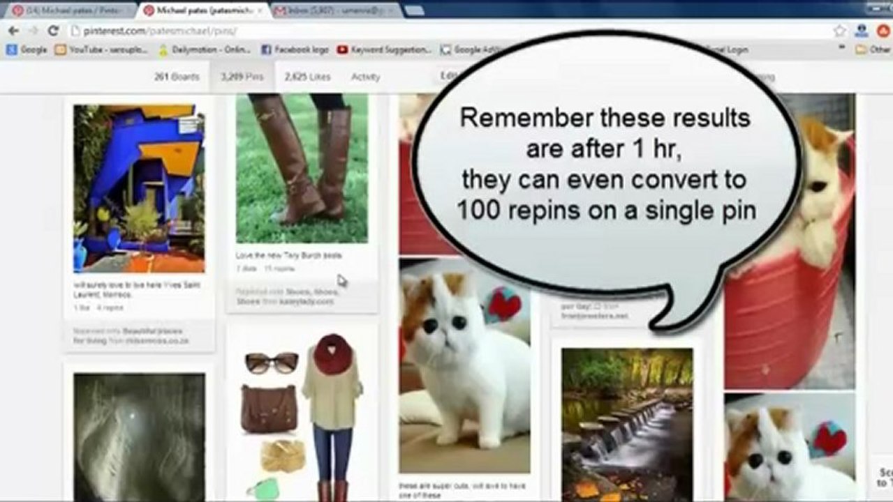How can i get more likes and repins to my pins on pinterest.com