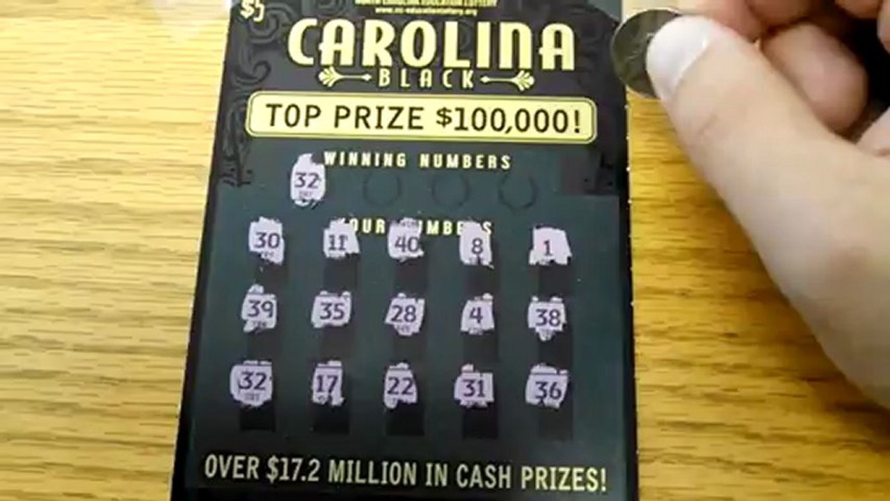 Winning scratch off lottery ticket video Dailymotion