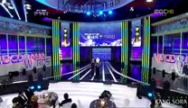 121230 Kang Sora presenting Award at MBC Drama Award