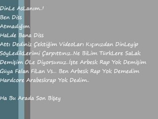 SaLih _ Arda KoyLu [Beatz ALee34 92 bpm DesibeL] - Showcore 'Diss To Arsız BeLa'2o11.wmv