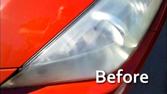 Clear Lens Headlight Cleaner