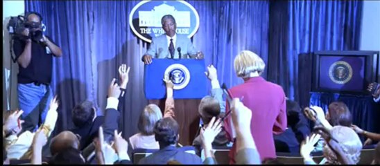 Presidential address to nation - Deep Impact Movie 1998