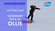 Initiation snowboard: Comment faire un ollie.