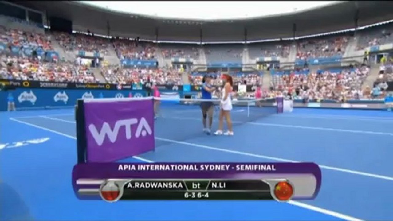 Sydney: Radwanska im Finale, Li Na chancenlos