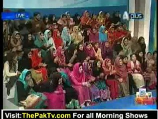 Morning With Sahir Lodhi By Aplus - 10th January 2013 - Part 3
