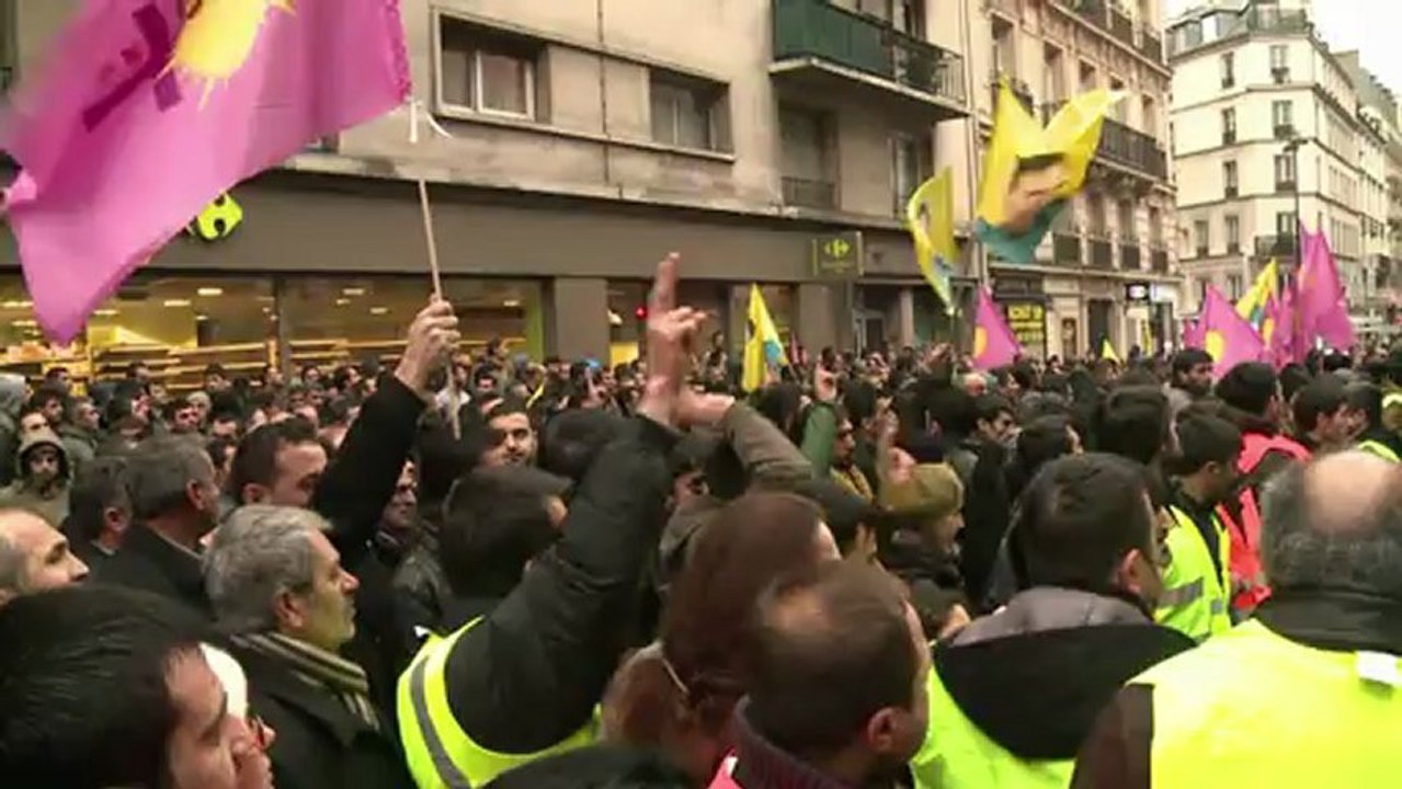 Trois militantes kurdes tuées d'une balle dans la tête à Paris