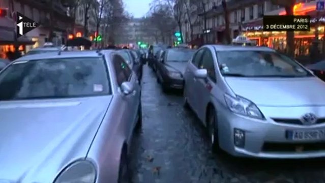 La colère des chauffeurs de taxis