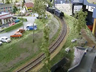 Train miniature : Réseau de Gérard : Vidéo 64 : 231 A + DEV AO longues