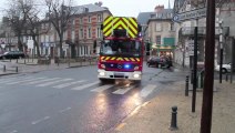 Les pompiers en exercice à l'Hôtel de Paris