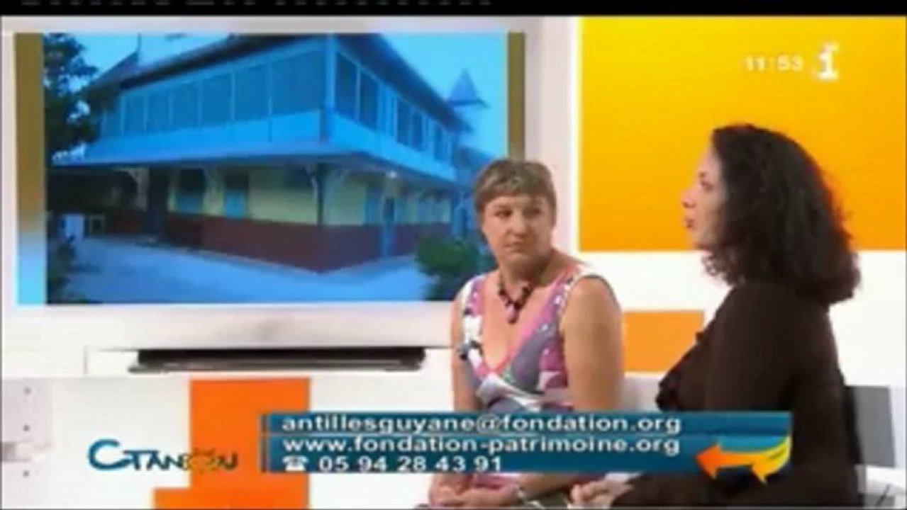Guyane 1ère - Emission CTanou du 03/12/2012 - Présentation club de mécènes