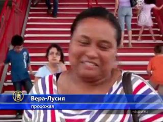 Лестница-фортепиано в Бразилии призывает двигаться