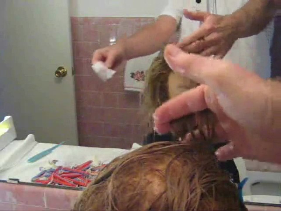 Perm 304 European red/blue rod asymetrical designer permwrap