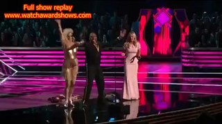HD Monica Potter and Anthony Anderson Attempt a Flash Mob at Peoples Choice Awards 2013