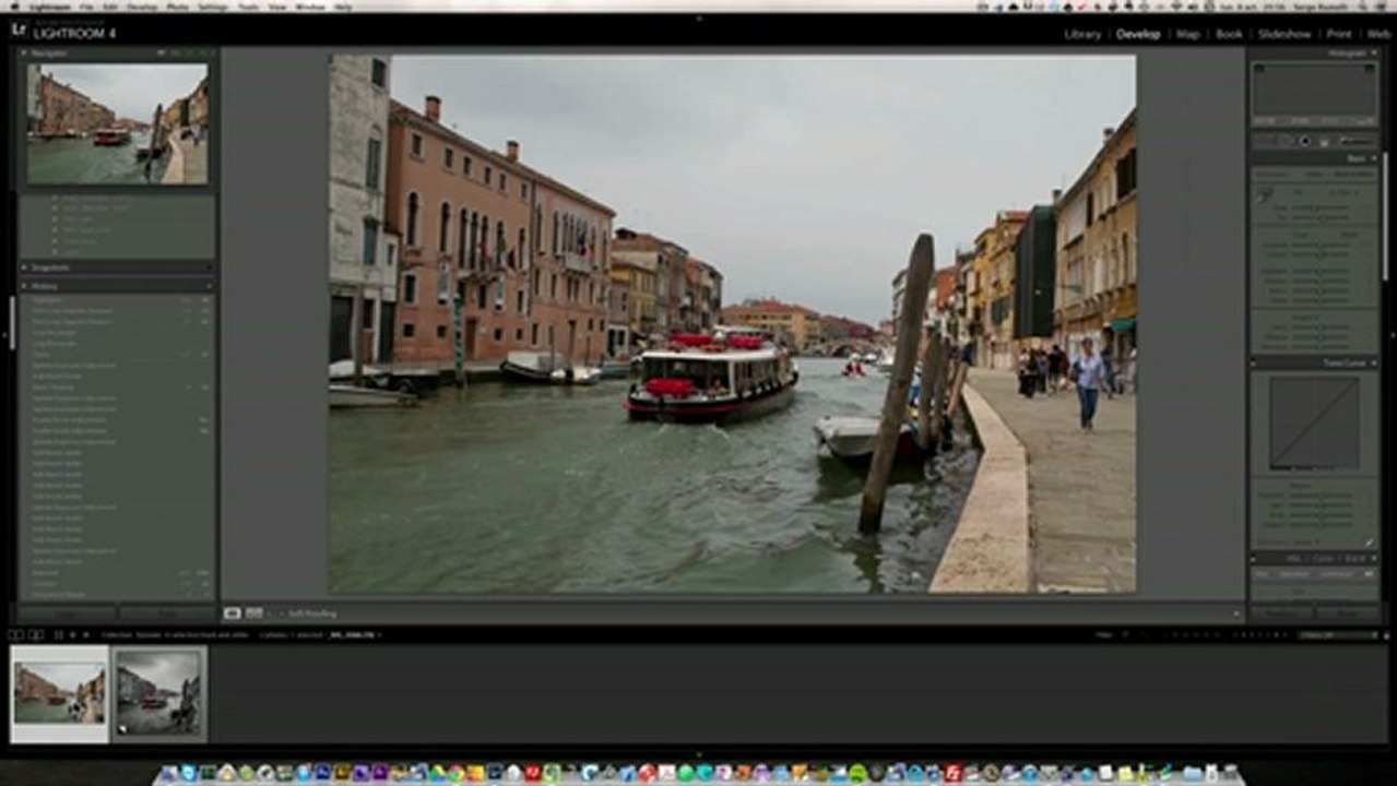Selective black and white tutorial with Lightroom 4 - PLP #  14 Podcast by Serge Ramelli