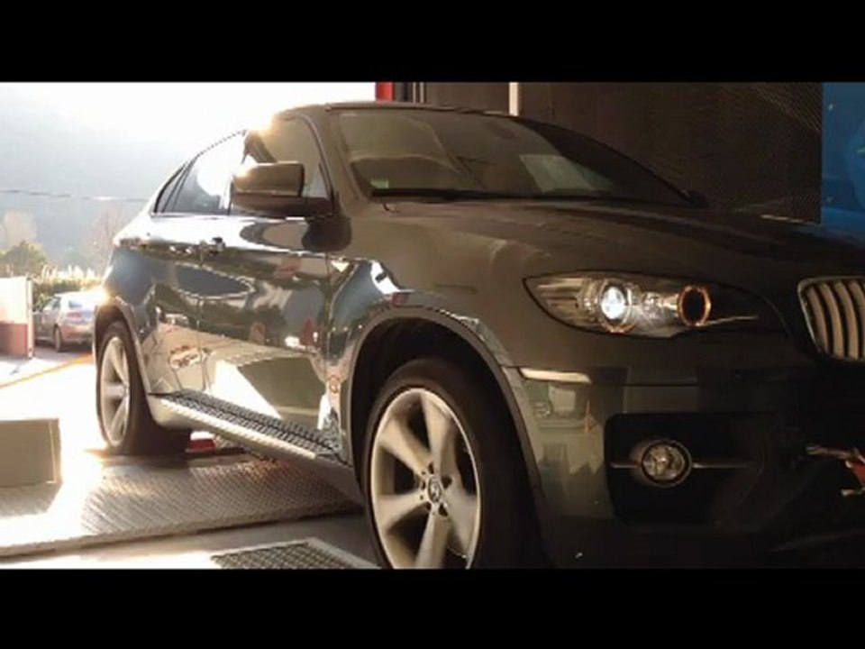 ::: o2programmation ::: BMW X6 3.0L SD 286@345cv Reprogrammation Moteur sur Banc de Puissance Cartec Marseille Gemenos PACA