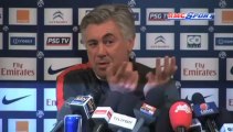 PSG / Ancelotti : « Lucas ? Vous connaîtrez le perdant contre Ajaccio