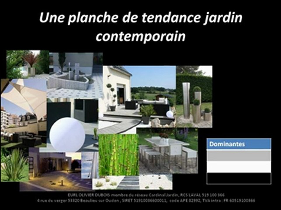 Jardin contemporain