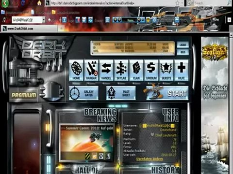 dark orbit hacks 2012 get unlimited uridium Hack V 6.1 2012 + Download link !!!